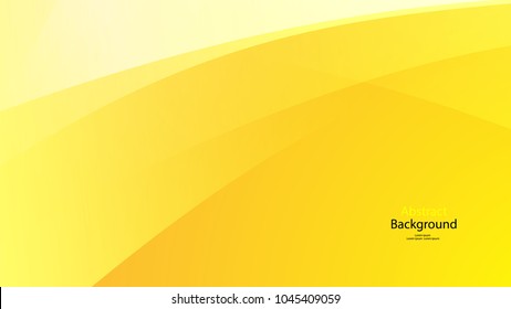 Yellow color background abstract art vector