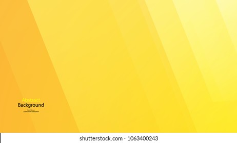 Yellow color background abstract art vector