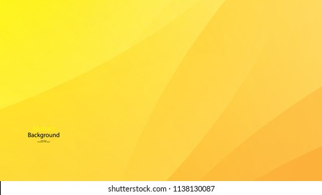 Yellow color background abstract art vector