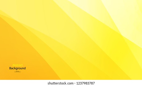 Yellow color background abstract art vector
