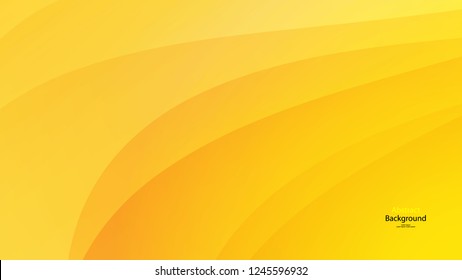 Yellow color background abstract art vector