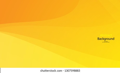 Yellow color background abstract art vector