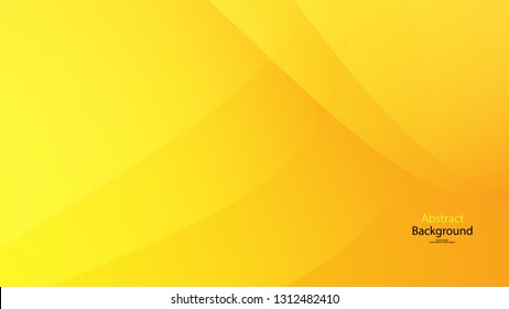 Yellow color background abstract art vector