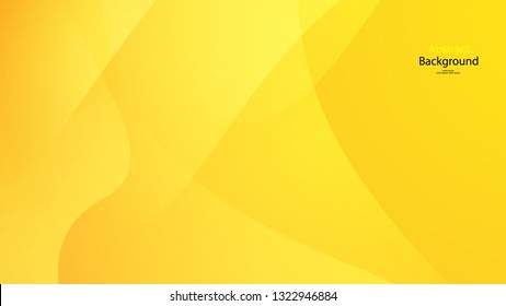 Yellow color background abstract art vector
