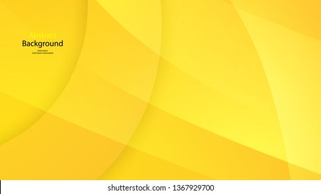 Yellow color background abstract art vector