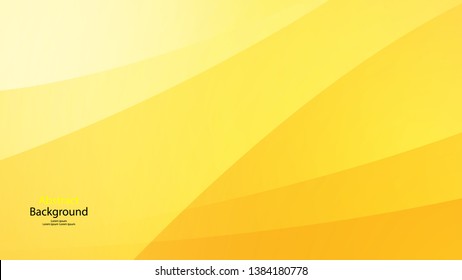 Yellow color background abstract art vector