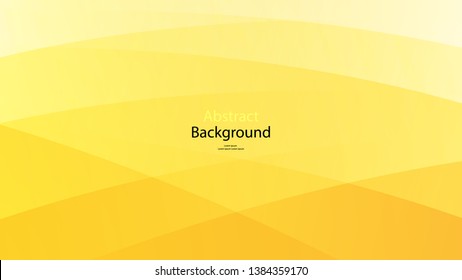 Yellow color background abstract art vector