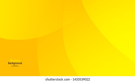 Yellow color background abstract art vector
