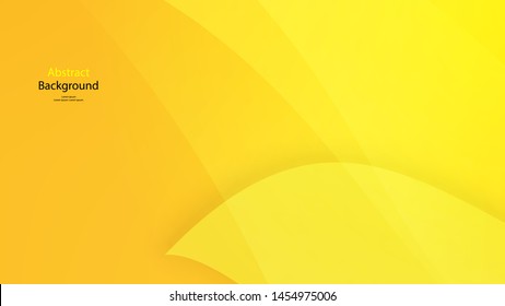 Yellow color background abstract art vector
