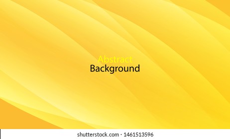 Yellow color background abstract art vector