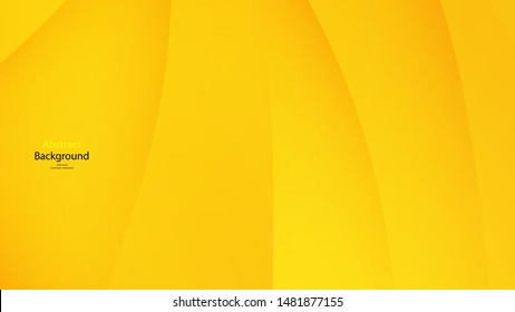 Yellow color background abstract art vector