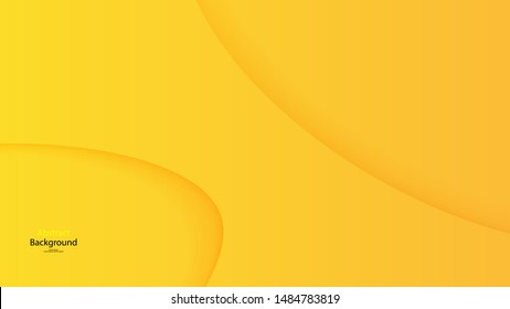 Yellow color background abstract art vector
