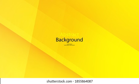 Yellow color background abstract art vector