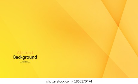 Yellow color background abstract art vector