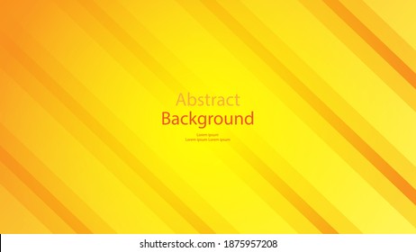 Yellow color background abstract art vector