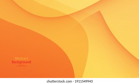 Yellow color background abstract art vector