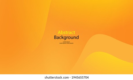 Yellow color background abstract art vector