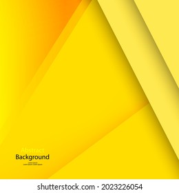 Yellow color background abstract art vector
