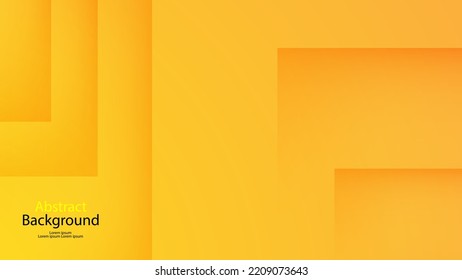 Yellow color background abstract art vector
