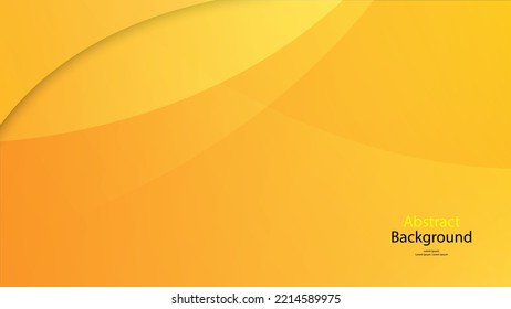 Yellow color background abstract art vector