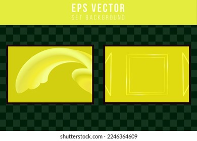 Yellow color background abstract art vector
