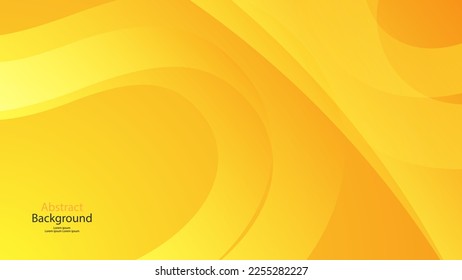 Vector de arte abstracto de fondo de color amarillo