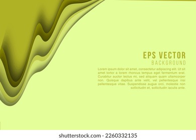 Yellow color background abstract art vector
