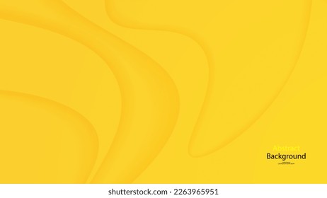 Yellow color background abstract art vector