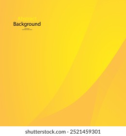 Yellow color background abstract art vector