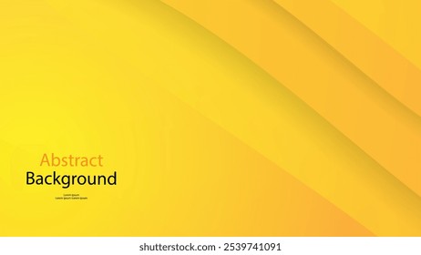 Yellow color background abstract art vector