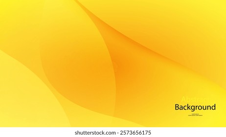 Yellow color background abstract art vector