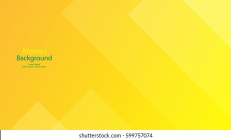 Yellow color background abstract art vector
