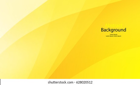 Yellow color background abstract art vector - Shutterstock ID 628020512