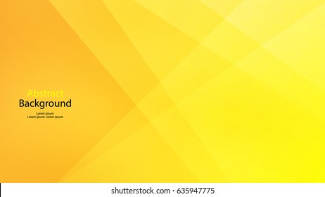 Yellow color background abstract art vector