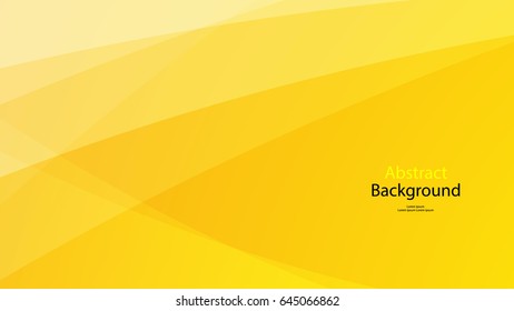 Yellow color background abstract art vector