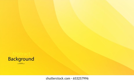 Yellow color background abstract art vector