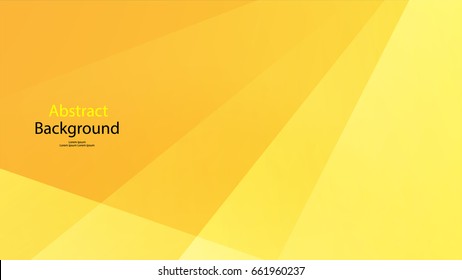 Yellow color background abstract art vector