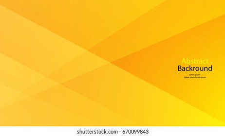 Yellow color background abstract art vector