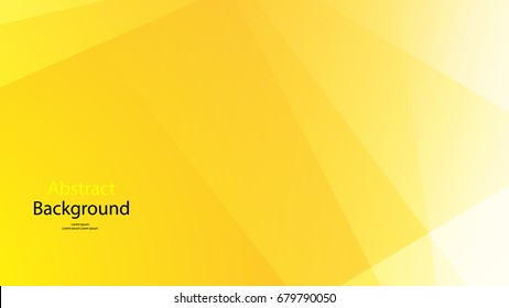 Yellow color background abstract art vector