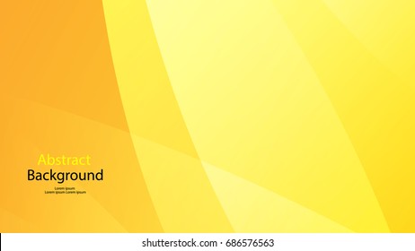 Yellow color background abstract art vector