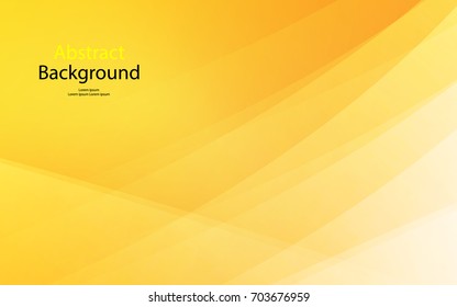 Yellow color background abstract art vector