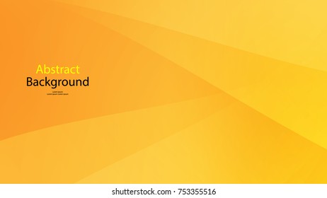 Yellow color background abstract art vector
