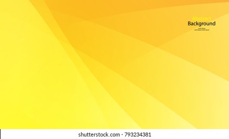 Yellow color background abstract art vector