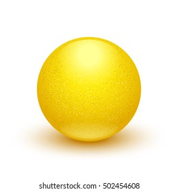 yellow color ball