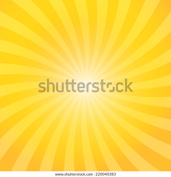 Yellow Color Burst Background Stock Vector (Royalty Free) 220040383