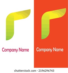 Yellow color and letter F type logo design with vector, illustration, Creative, Background, Wallpaper, Marketing, Brand,company, Style,modern, Innovative,Icon,Abstract etc.