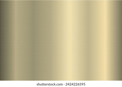 Yellow color metal texture background. Vector illustration for your graphic design, banner, flyer.