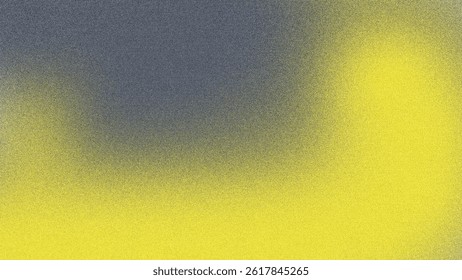 Yellow color mix gradient background noise texture blur abstract background.
