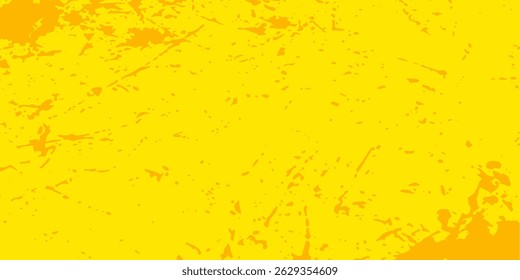 Yellow color pattern gradient grunge texture background. Dots pop art comics sport style vector illustration eps 10