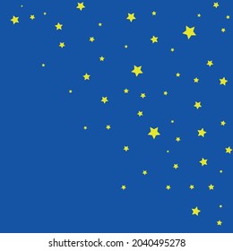 yellow color star patterns on blue background, vector, textile, fabric, decorative, design, backdrop